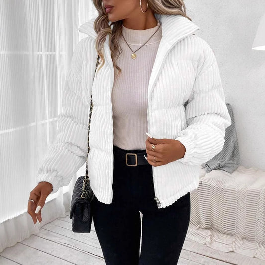 Women’s Plus Corduroy Coat