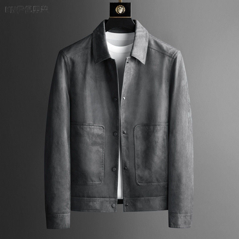 British Style High-Grade Lapel Casual Jacket