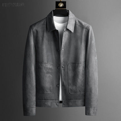 British Style High-Grade Lapel Casual Jacket