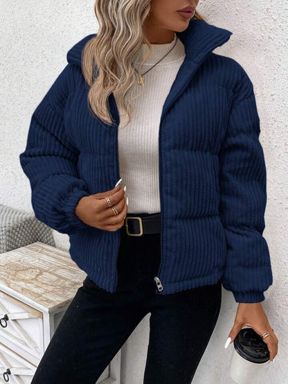Women’s Plus Corduroy Coat