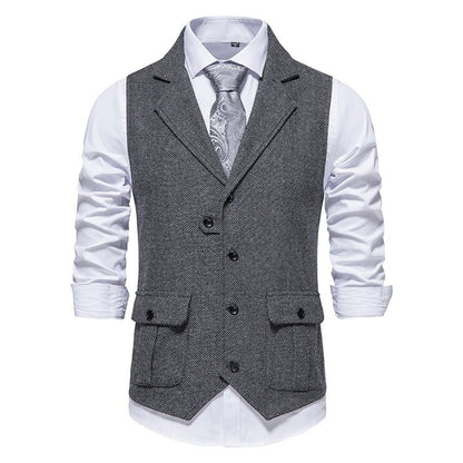European Retro Vest for Men