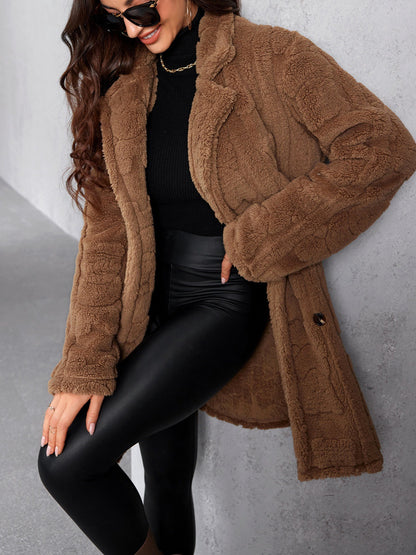 Loose Fashion Overcoat Women