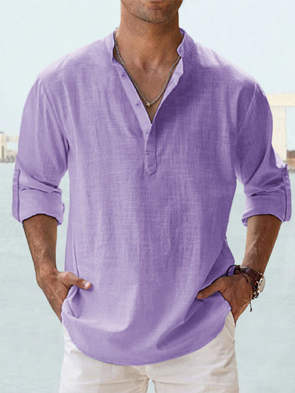 Men’s Casual Loose-Fit Sports Shirt