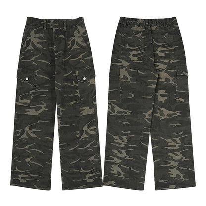Paratrooper Camouflage Cargo Pants