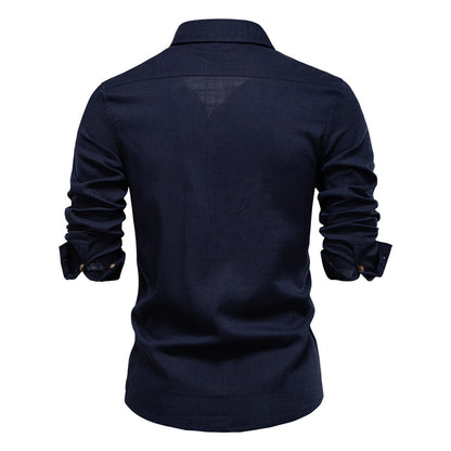Men’s Pocket-Detail Long Sleeve