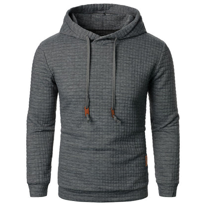 Jacquard Hoodie Sweater