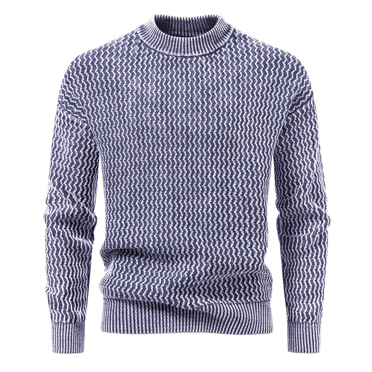 Men's Mohair Jacquard Sweatshirt