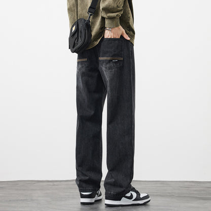 Retro Straight Men's Jeans