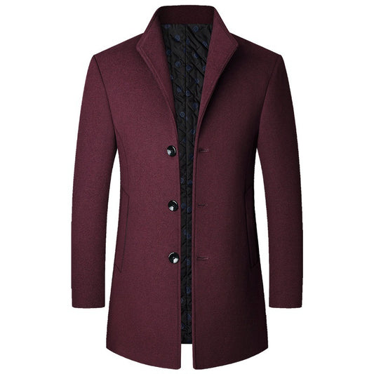 Autumn and Winter Casual Woolen Coat