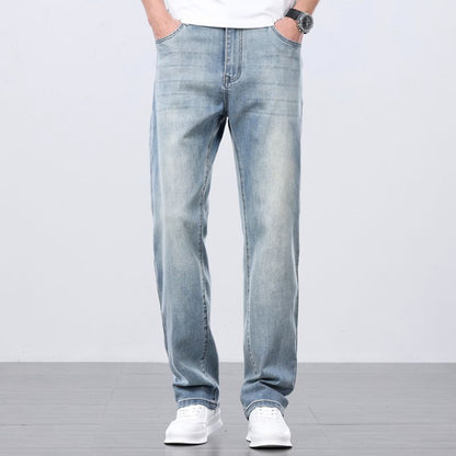 Loose Cropped Summer Jeans