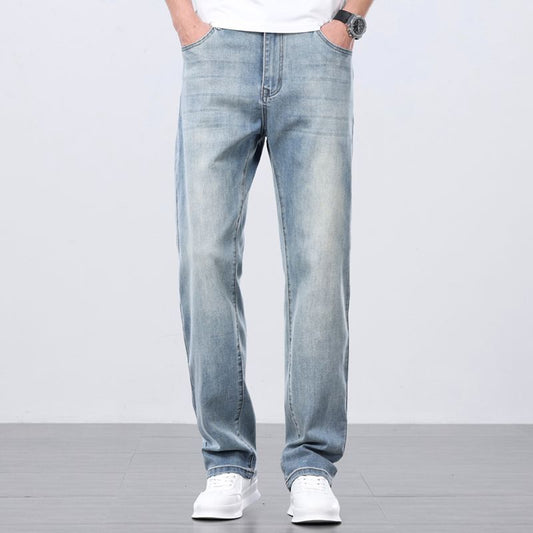 Loose Cropped Summer Jeans