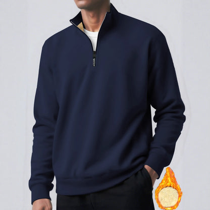 Brushed Hoody Turtleneck Coat