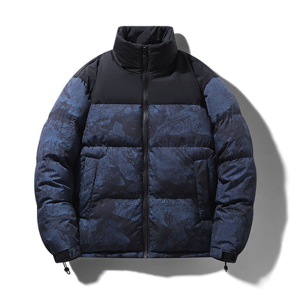 Men’s Thick Cotton-Padded Winter Jacket